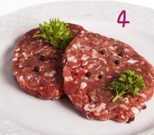 4 hamburgueses de porc - dpagès ECO (paquet d'aprox. 480-500g - 4 ud - preu per paquet) (còpia)